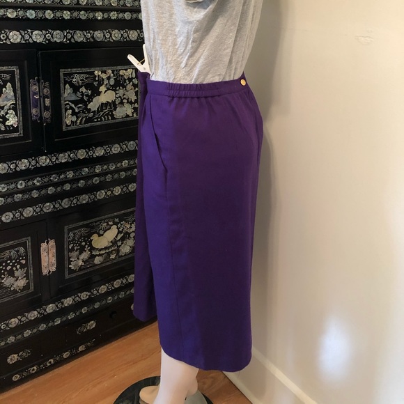 Vintage Wool Skirt - Picture 4 of 5